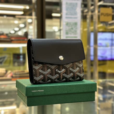 portefeuille goyard|goyard saint gabriel wallet.